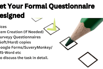 design professional google forms for survey questionnaires