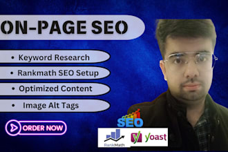 do on page, apply SEO strategies to optimize wordpress site