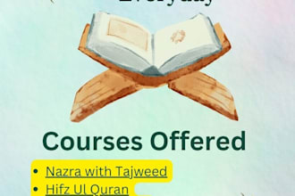 be your online holy quran teacher with proper tajweed