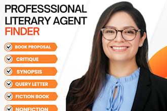 find literary agent for your children book, fiction, nonfiction, manuscript