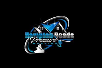 create wonderful eye catching pressure washing logo for you in one day