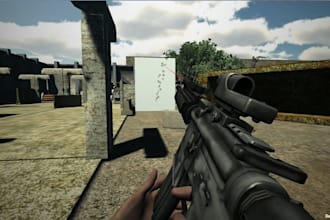 develop fps online 3d multiplayer zombie shooting game in unity