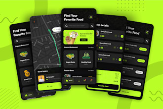 design modern mobile app mockups in figma, photoshop and adobe xd