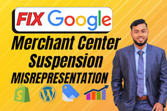 fix google merchant center misrepresentation suspension policy violation issue