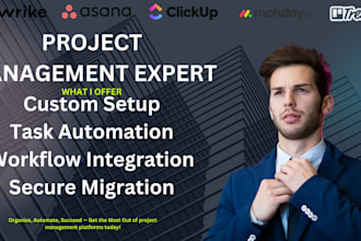 setup wrike asana clickup monday trello crm