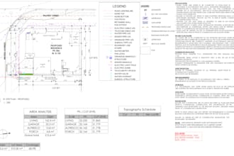 draft the floor plan, site plan, or landscape plan for the city permit