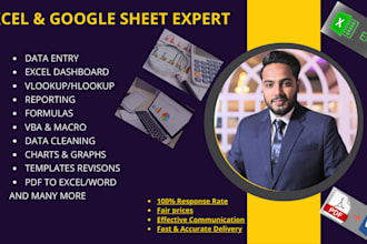 do excel design and create custom excel templates