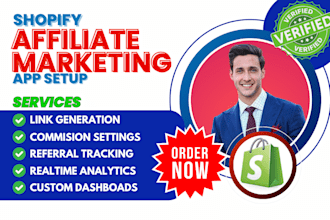 setup shopify affiliate marketing uppromote goaffpro bixgrow referrly refersion