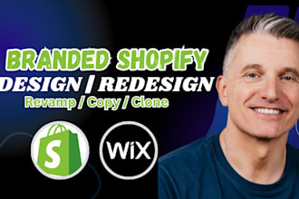 clone shopify store duplicate edit revamp shopify store redesign shopify website