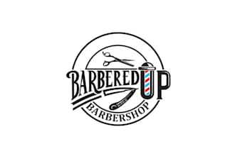 design cool barbershop logo