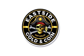 design gold coin exchange logo