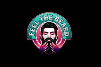 design eye catching beard oil company logo