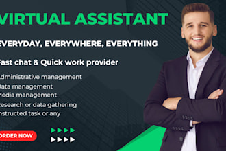 be your dedicated virtual assistant, online or offline