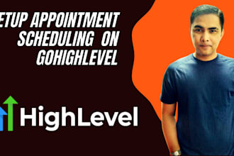set up automated appointment scheduling with reminders in gohighlevel