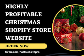 build christmas black friday halloween xmas dropshipping shopify store website