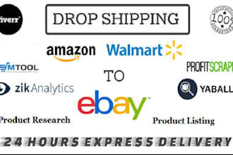 do amazon to ebay dropshipping listings