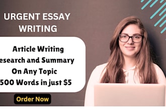 do urgent essay writing and research as an essay writer