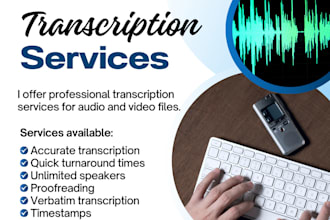 provide fast and accurate transcription services