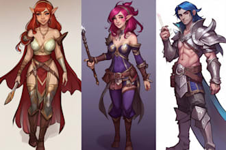 bring to life your dnd character and party