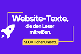 write german website content that generates you customers