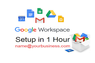 quickly setup google workspace in 1 hour