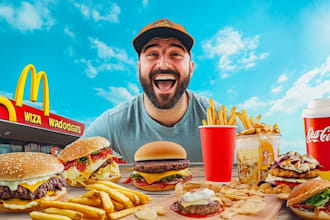 create youtube thumbnails for cooking channels