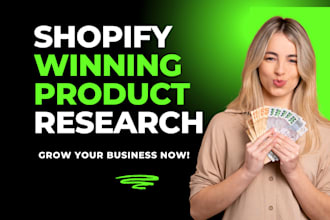 do shopify winning product research for dropshipping