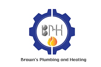 make improving plumbing and heating logo