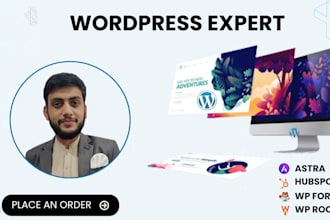 be your expert for wordpress divi, divi builder or divi theme