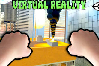 develop VR game for oculus in unity