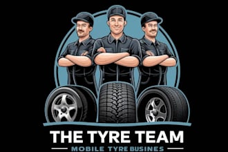 design awesome tyre company business logo