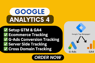 setup google analytics 4, ga4 ecommerce tracking, fix conversion tracking