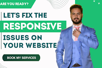 build or fix responsive wordpress header, footer and layouts
