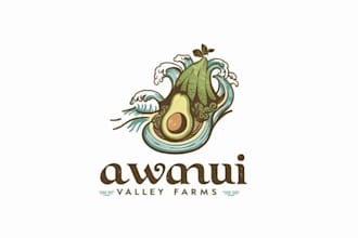 make classic crucial valley farms logo