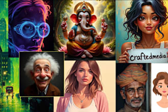 create unique artworks in bulk