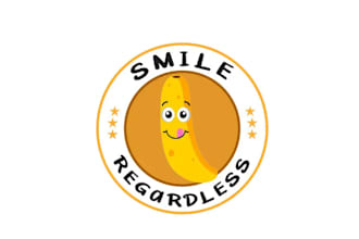 make genuine smile regardless and t shirt logo
