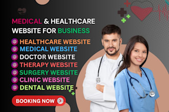 create healthcare, doctor, medical website for your business