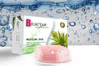 do amazon product packaging design beauty medical cosmetic product label design