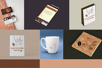 design bussiness card, letterhead, and all stationary items