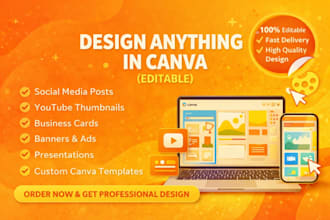 design anything in canva editable