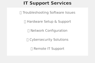comprehensive remote IT support