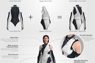make high quality 3d clothing in clo3d or style3d according to your theme