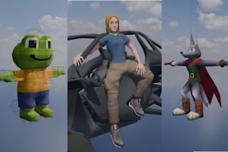 do 3d character models