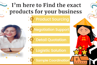 support to sour, negotiate to reach out the best source of products