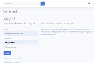 build web application using asp net core and c sharp