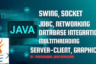 do java swing, jdbc, graphics, socket programming, multithreading networking