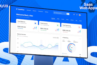 do website and mobile app UI UX design in figma