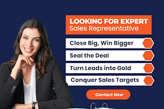 be your high ticket sales representative sales closer and salesperson