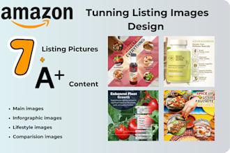 design your stunning amazon product listing, a plus images