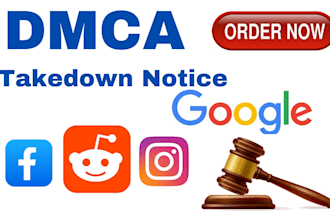 remove copyright infringing content from reddit instagram and google under dmca